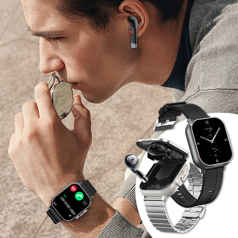 đ„Ny ankomst 202đ„2-i-1 Bluetooth-hörlurar Smartwatch