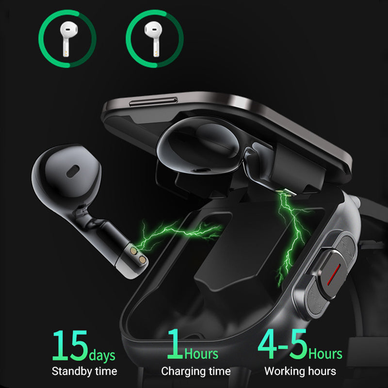 đ„Ny ankomst 202đ„2-i-1 Bluetooth-hörlurar Smartwatch