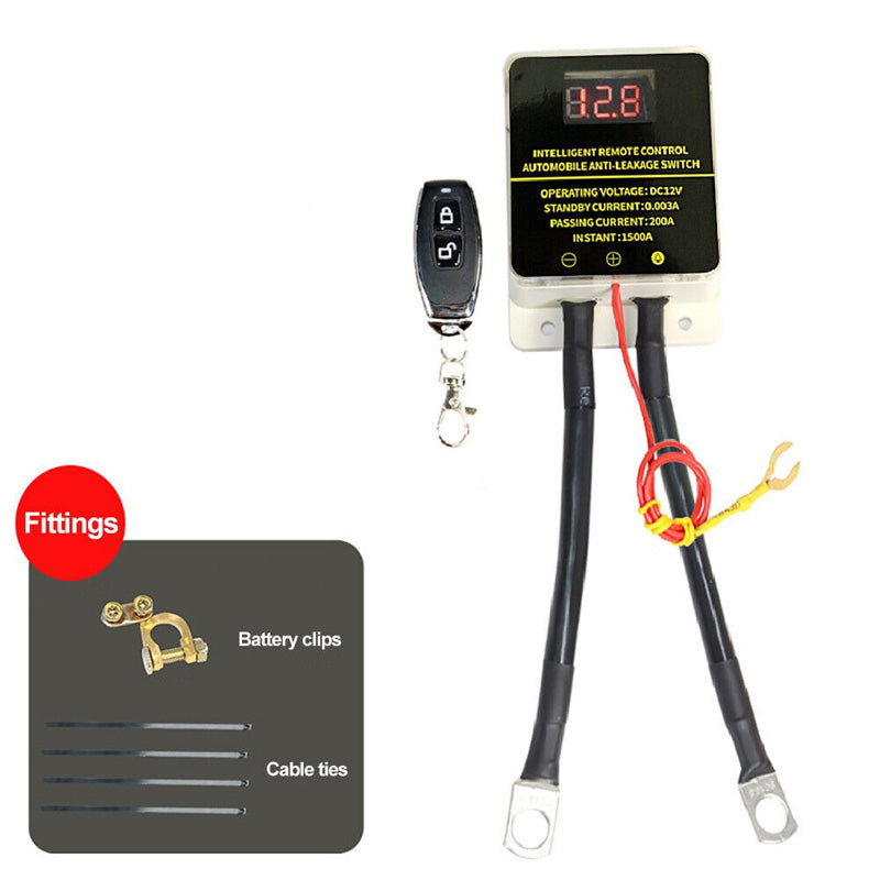 Mini 12V trådlös fjärrkontrollströmbrytare