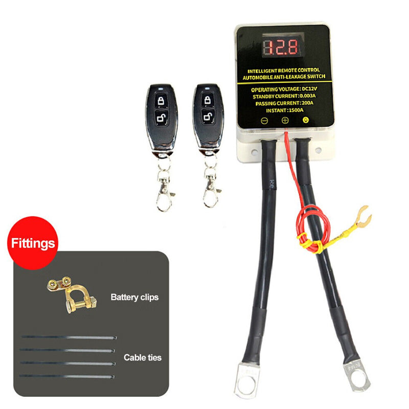 Mini 12V trådlös fjärrkontrollströmbrytare