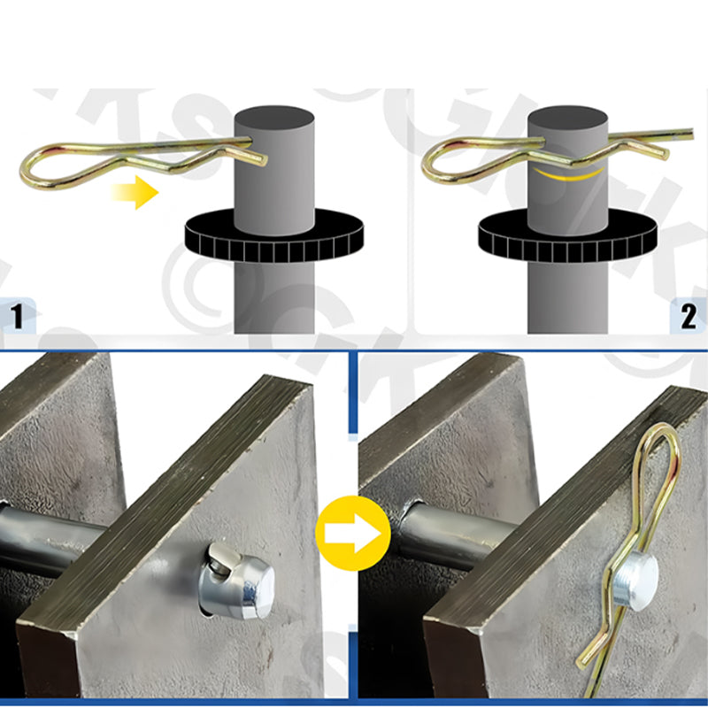 đ„304 Rostfritt stĂ„l GB91 SplintuppsĂ€ttning