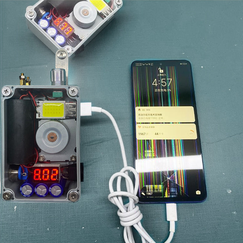 đ„Handvevad Generator Utomhus KraftkĂ€lla - Nödbelysning, tĂ€ndning och telefonladdare