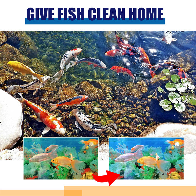 ✨️Köp 2 få 1 gratis🐟️Fish Dammar Akvarier Kloravskiljning Tablets🌬️