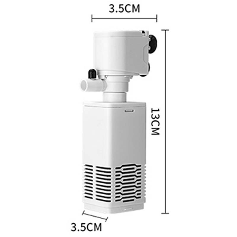 đ„4 i 1 akvariefilter - filtrering, luftning, avfallshantering, pumpar