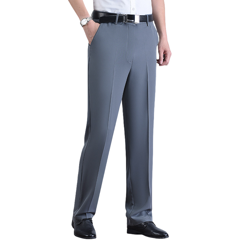 ❄️53 % rabatt👖Ice Silk Quick Dry kostymbyxor för män