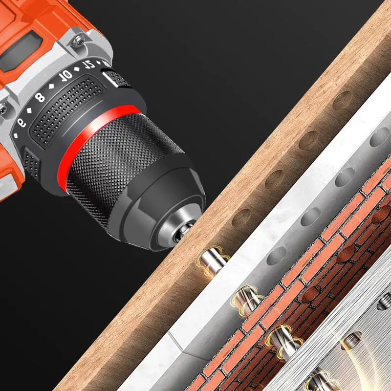 đ„Kopparborstlös liten stĂ„l kanonmetallspĂ€rr Handborr ïŒ50% rabattïŒ