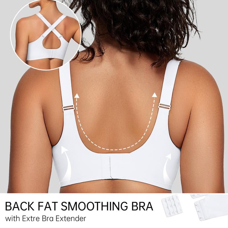 đ„FĂ„ 49% rabatt för dig! đKvinnors trĂ„dlösa V-ringad mesh sömlös push-up-bh