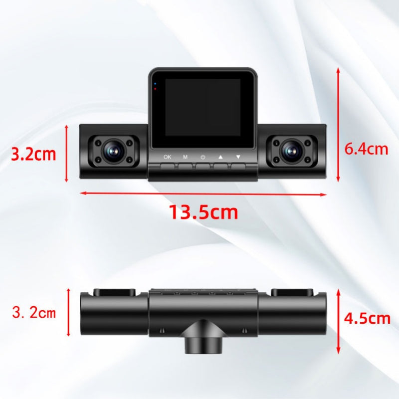 đ 4K 4-kanals bilkamera | 1080P nattseende đ| parkerings- och kollisionsövervakning đĄïž