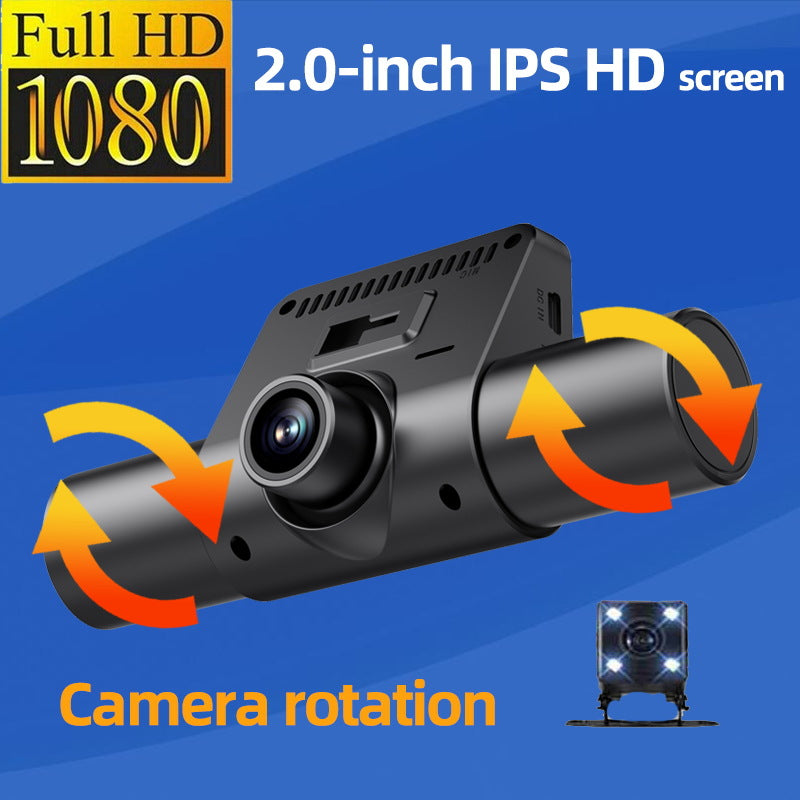 đ 4K 4-kanals bilkamera | 1080P nattseende đ| parkerings- och kollisionsövervakning đĄïž