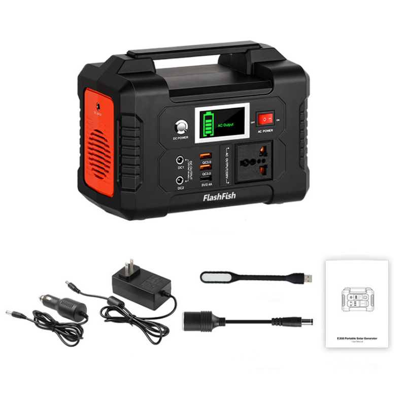 ⚡⚡200W bärbart kraftverk med display