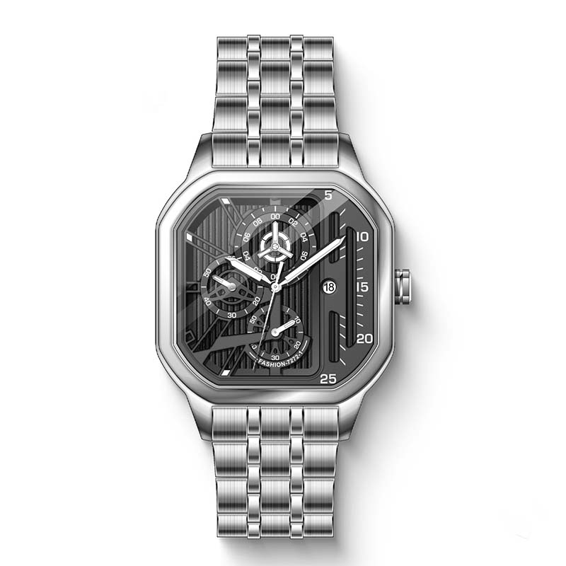 đ„đ„BegrĂ€nsad upplagađ„Square Quartz herrklocka