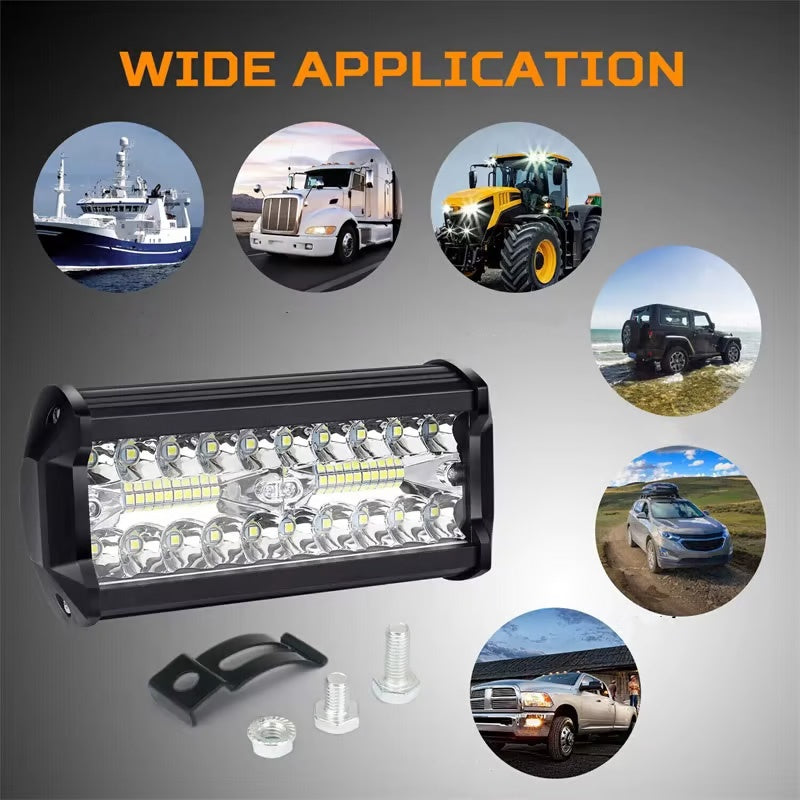 đ„Kraftfull LED-ljusramp-set för bilar