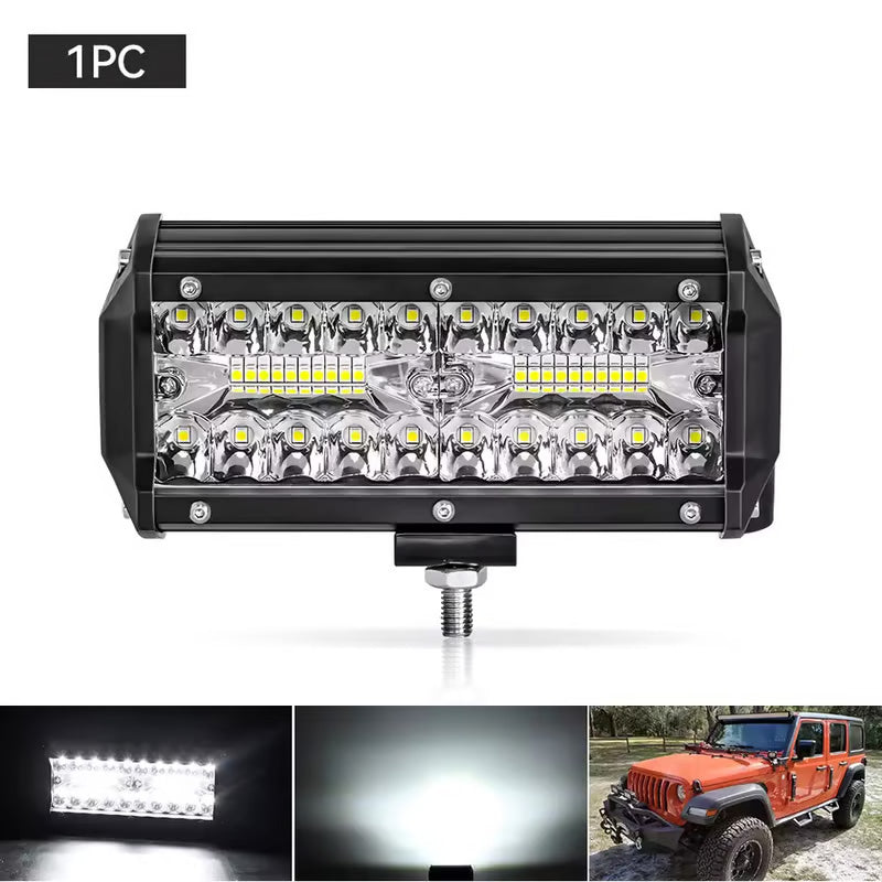 đ„Kraftfull LED-ljusramp-set för bilar