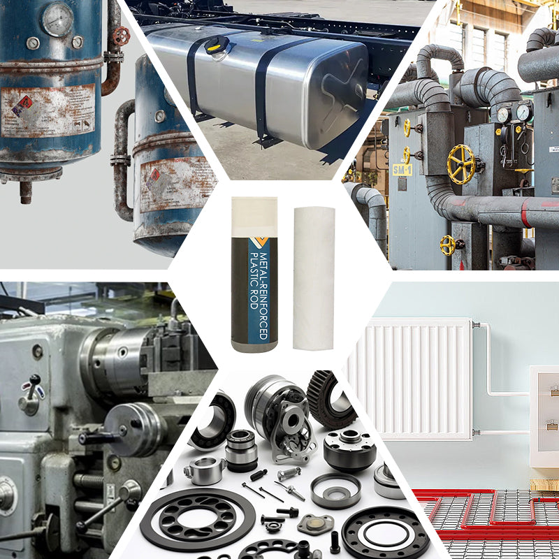 ⚡ Slitstark metallplasticin ✅ SUPERSTARK MEN LÄTT 💪 – Metallkärna + Hållbara Material ✅ Brett utbud av tillämpningar 🏗️ – bygg, gör-det-själv, lagerhantering ✅ Rostfri och väderbeständig 🌧️ – utformad för att motstå extrema förhållanden