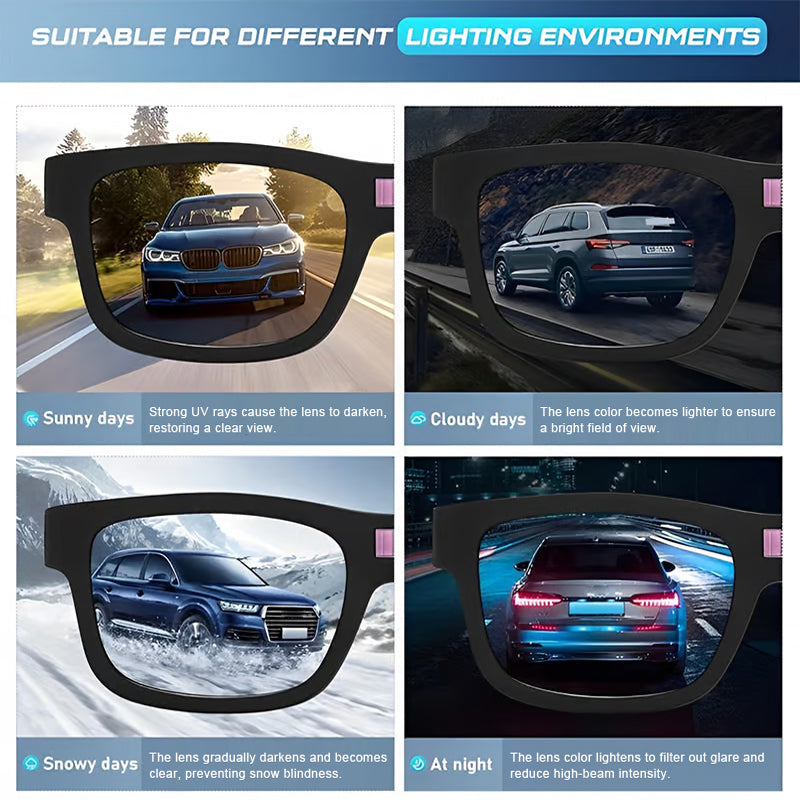 đ„đ„đHot new modelsđđđClassic Smart Photochromic Polarized Solglasögon