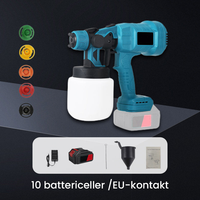 🔥2026 Starkt rekommenderat (supereffektivt)🔥Sladdlös Elektrisk Färgspruta