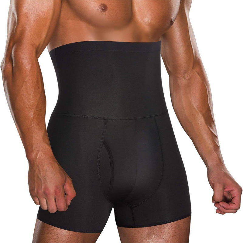 Herrshorts med hög midja och magkontroll