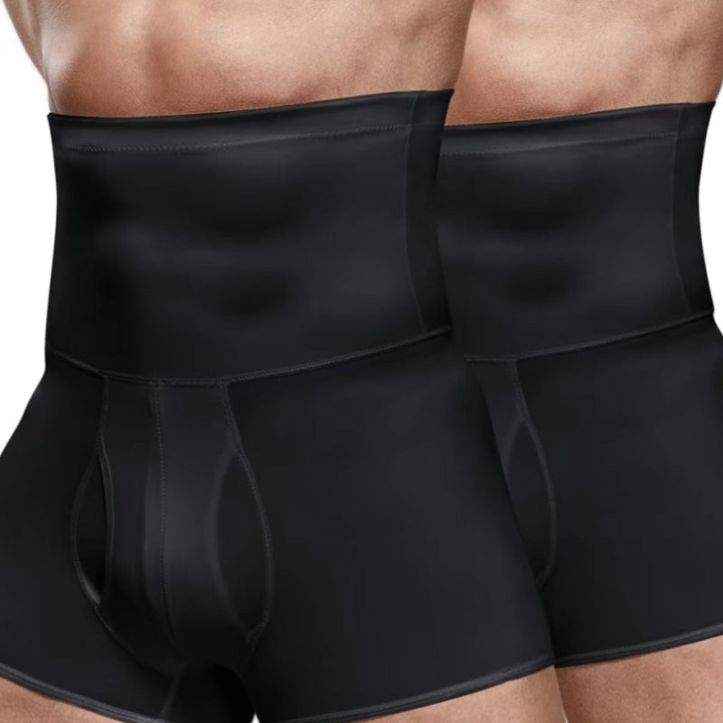 Herrshorts med hög midja och magkontroll