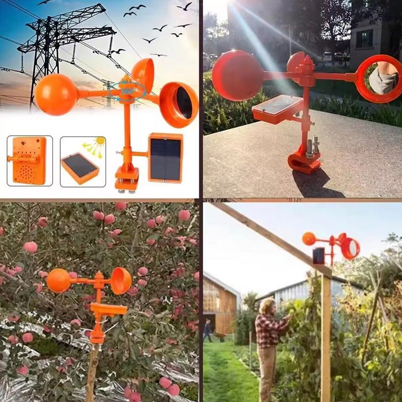 đ„FĂ„gelskrĂ€mmare med reflex och vindspinner med ljud