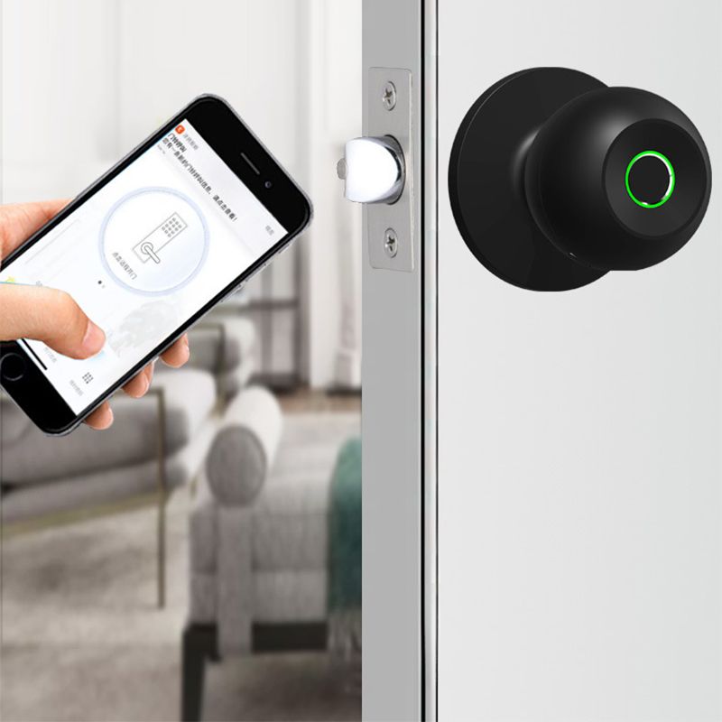 đ„SĂ€kerhet + BekvĂ€mlighetâšSmart dörrlĂ„s med Bluetooth och fingeravtryck