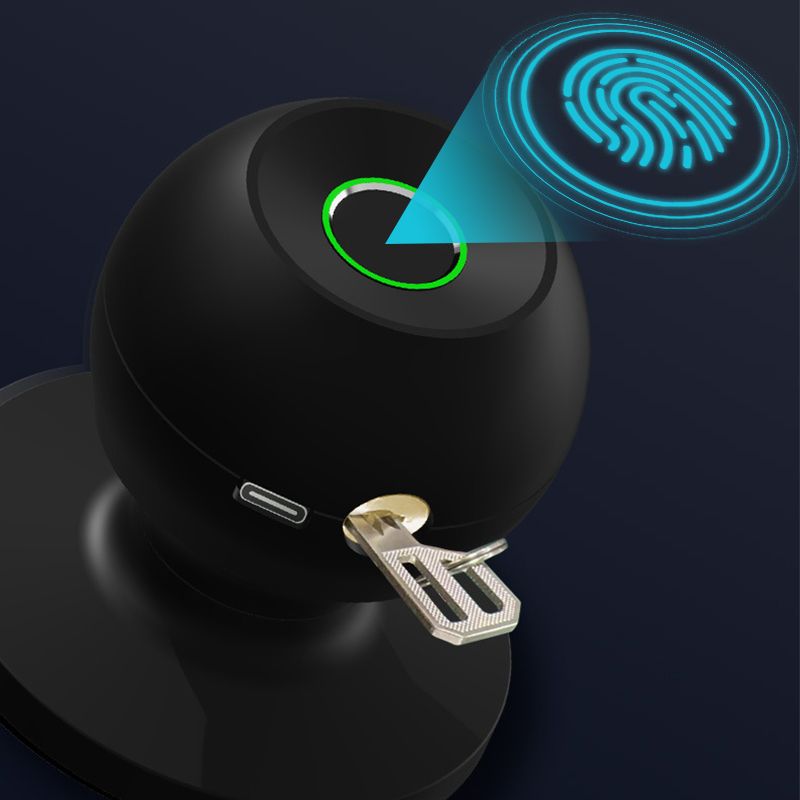 đ„SĂ€kerhet + BekvĂ€mlighetâšSmart dörrlĂ„s med Bluetooth och fingeravtryck