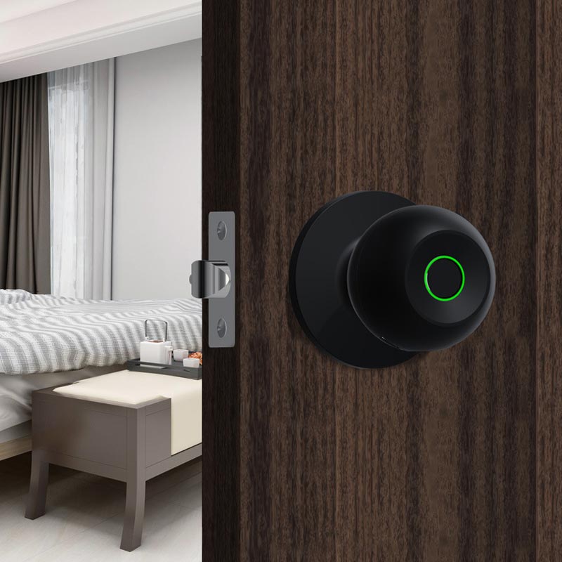 đ„SĂ€kerhet + BekvĂ€mlighetâšSmart dörrlĂ„s med Bluetooth och fingeravtryck