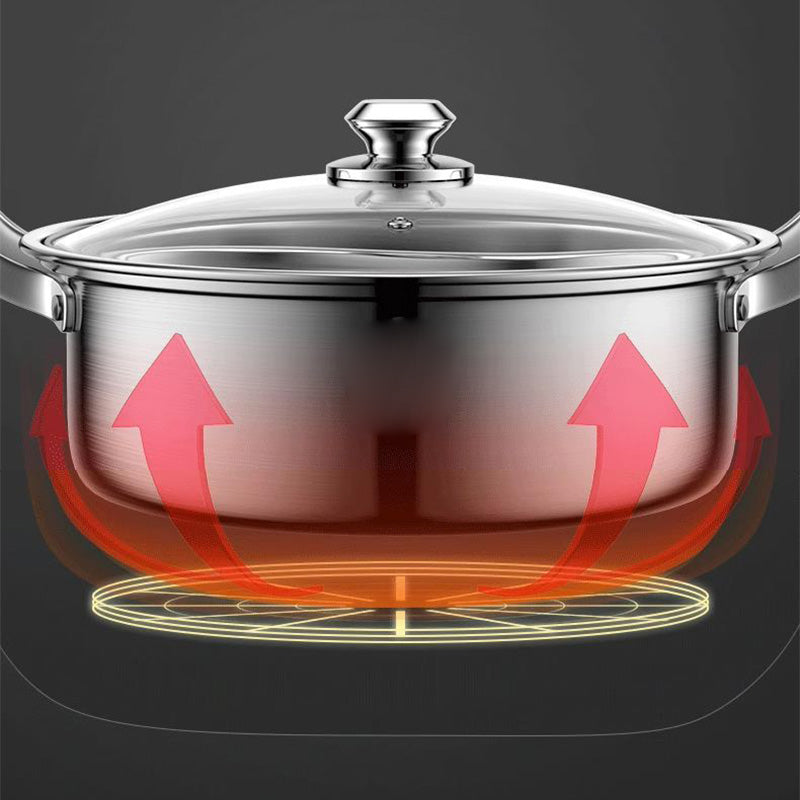 ⏳Tidsbegränsad special🍲Förtjockad varmgryta i rostfritt stål med dubbel smak🏘️