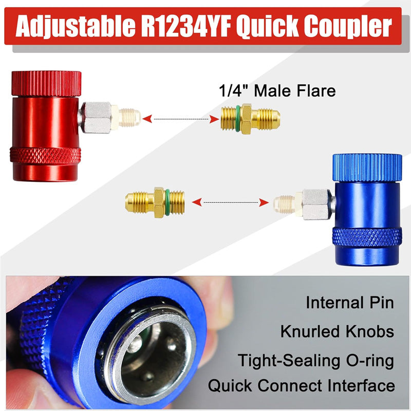 đâïžâïžđ§°3 sĂ€tt R134/R22/R410 AC-mĂ€tare