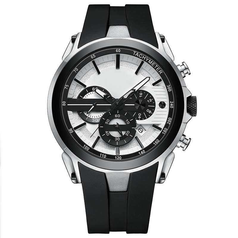 đ„Sport Style Luminous Silikonarmband VattentĂ€t klocka