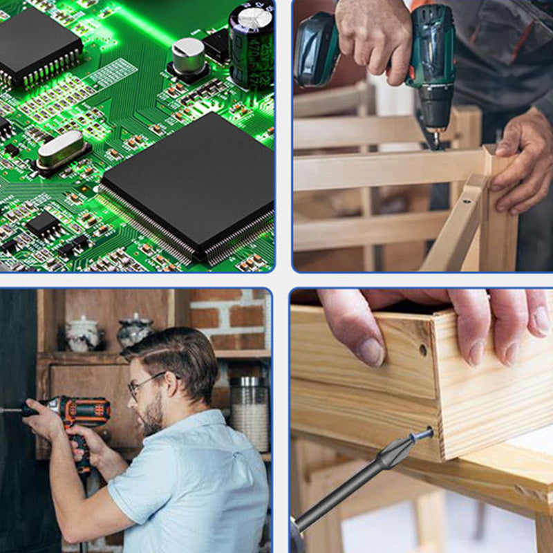 đ§ČMagnetskruvmejselsats med Phillips och Torx â 15 delar | Robusta bits + snabbvĂ€xlingssystem âĄ