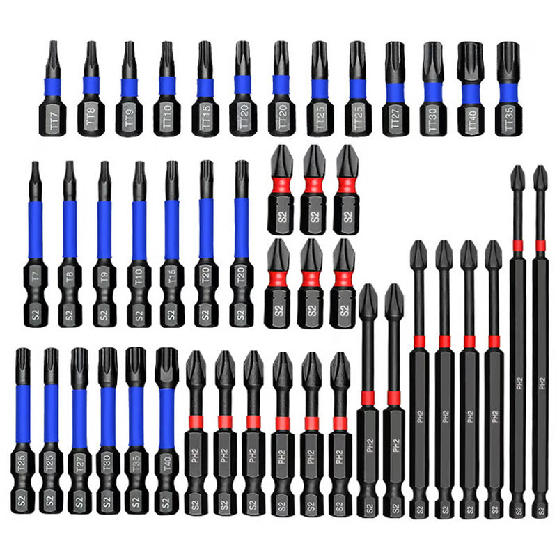 đ§ČMagnetskruvmejselsats med Phillips och Torx â 15 delar | Robusta bits + snabbvĂ€xlingssystem âĄ