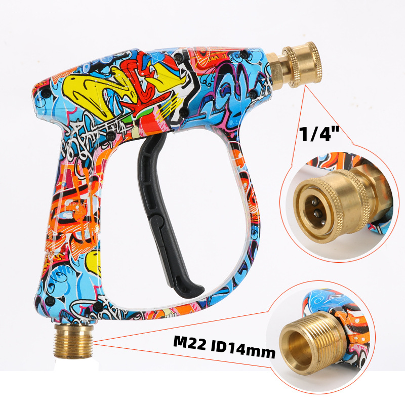 đ„HögtryckstvĂ€ttpistol med 5 st munstycken