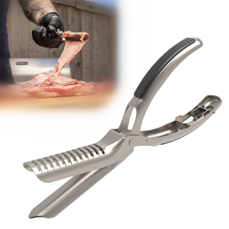 đ„Rostfritt stĂ„l BBQ Rib Skinner