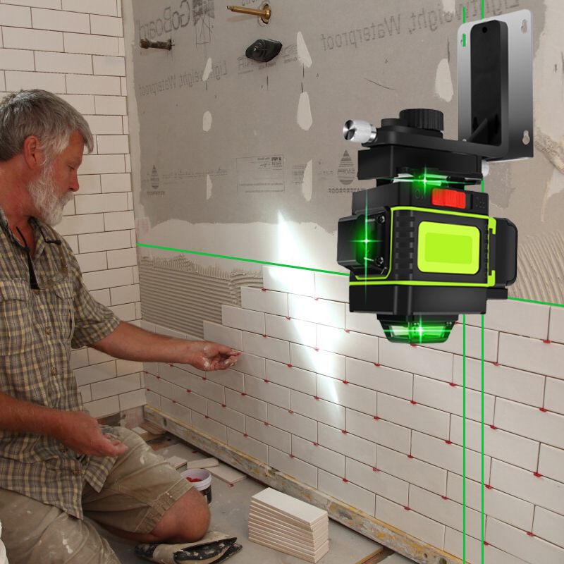 đ„45% rabatt under en begrĂ€nsad tid - SjĂ€lvnivellerande lasernivĂ„ med 16 linjer och grönt ljus