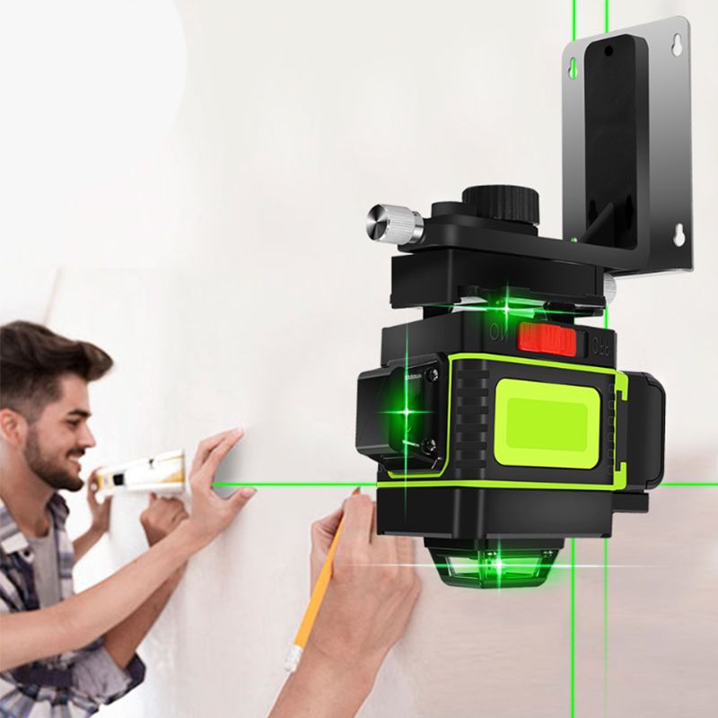 đ„45% rabatt under en begrĂ€nsad tid - SjĂ€lvnivellerande lasernivĂ„ med 16 linjer och grönt ljus