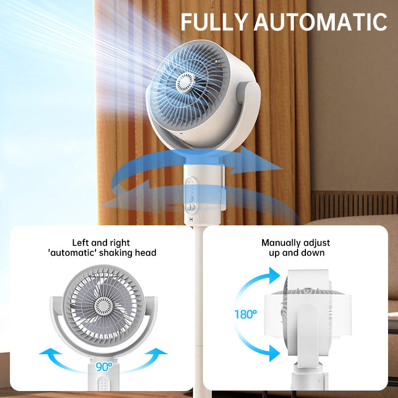 ❄️50 % rabatt🔥USB-driven tyst energieffektiv golvfläkt(Tysk kvalitet - hållbar)🍃 Fri frakt🛫