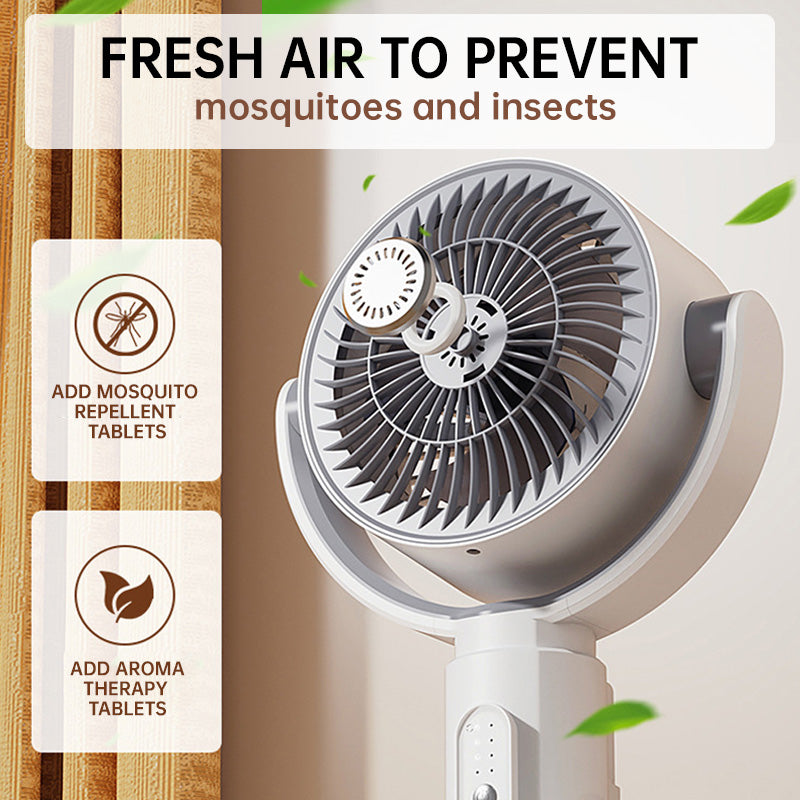 ❄️50 % rabatt🔥USB-driven tyst energieffektiv golvfläkt(Tysk kvalitet - hållbar)🍃 Fri frakt🛫