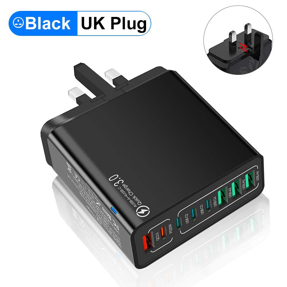 đ„đ„8 i 1 vattentĂ€ta portar USB-snabbladdare
