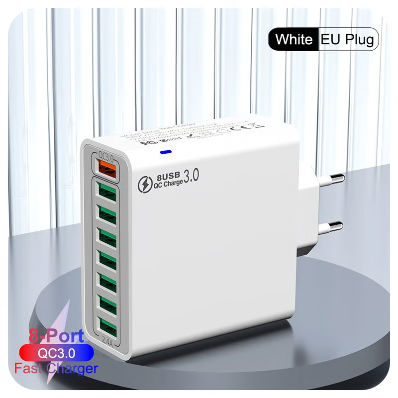 đ„đ„8 i 1 vattentĂ€ta portar USB-snabbladdare
