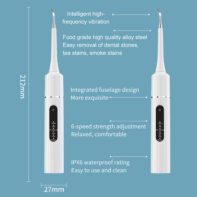 🦷Professionell ultraljudstandrengörare med flera funktioner och hastigheter