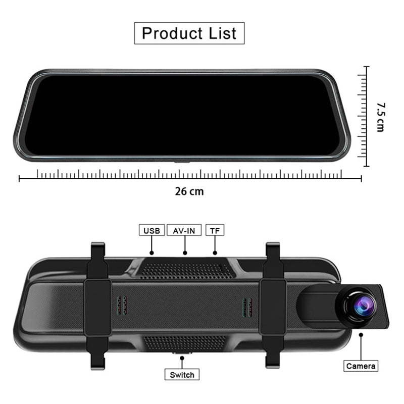 🚗Ny produktkampanj🔥4K Ultra-HD Pixel Smart AI-streaming för bil-DVR(🚀55 % rabatt)