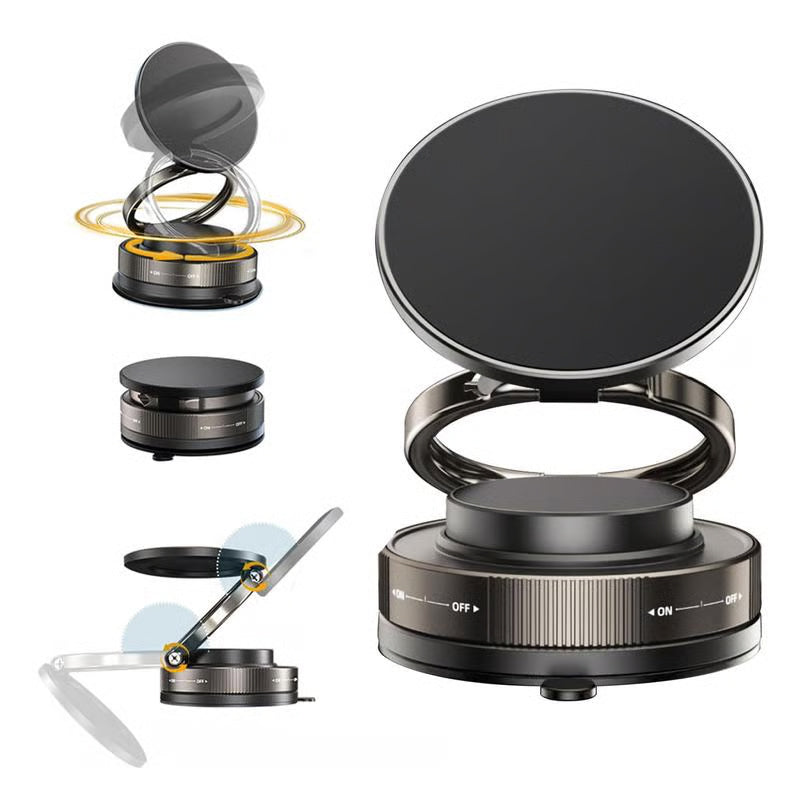 đ„360° Adjustable Vacuum Magnetic Phone Holder
