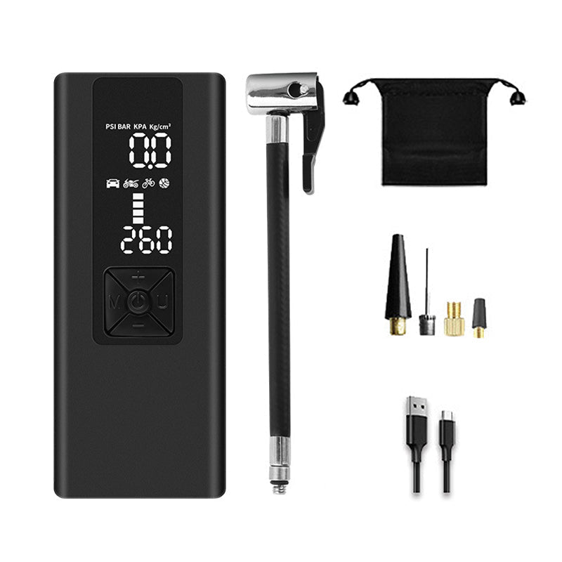 đ„fri fraktâïžDĂ€ckkompressor BĂ€rbar luftkompressor för bil, motorcykel