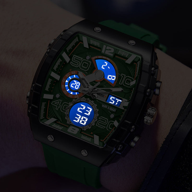 đ„đ„HalvĂ„rssreađ„đ„Multifunktionell sport- och fritidsdigitalklocka