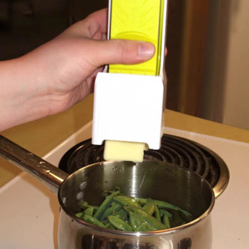 ✂️🧈Great Kitchen Helper - Handhållen ost- och smörskärare Skivare