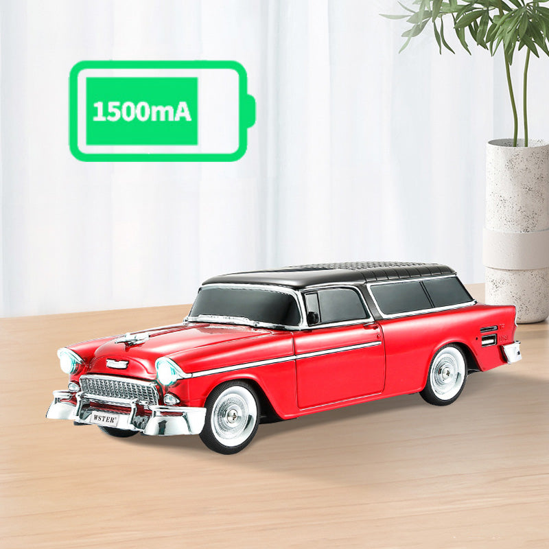 đ„Retro bilmodell trĂ„dlös Bluetooth högtalare