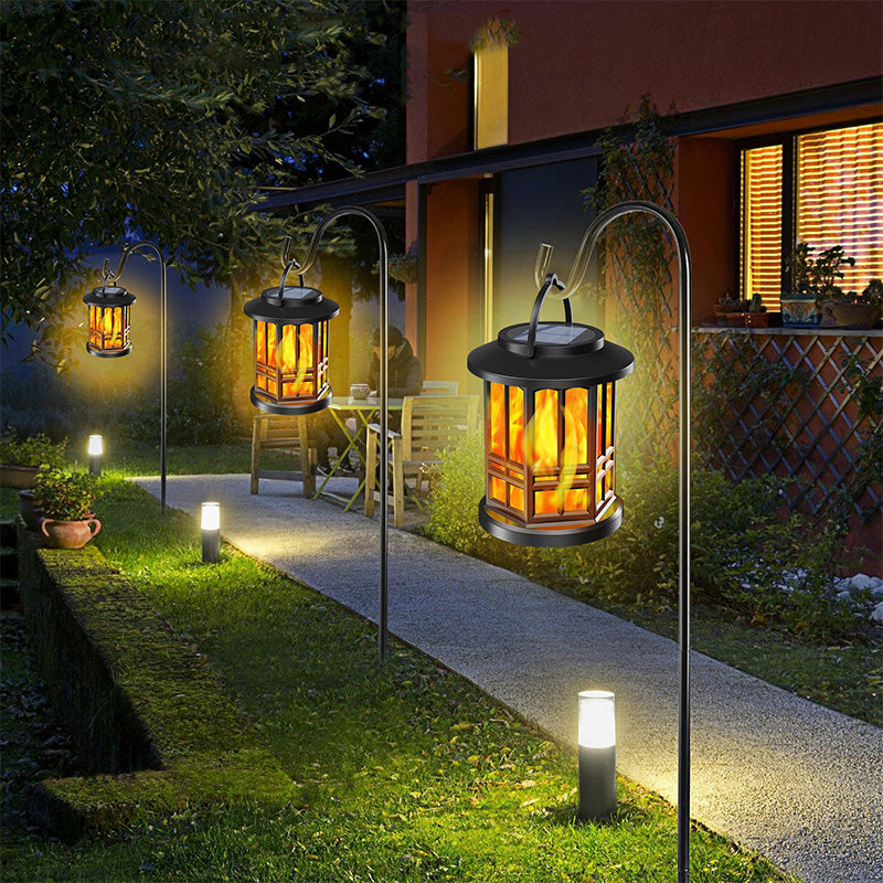 đFlash Sale⥠50K+ SOLD! Almost Gone-đ„âšđ„ Upgraded Flickering Flame Solar Lantern Outdoor Waterproof Light