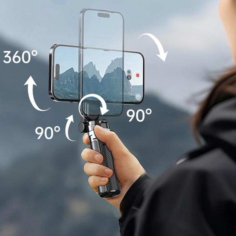 đ±Heta nya produkterđ„4-i-1 multifunktionell magnetisk selfiepinne med 360° rotation