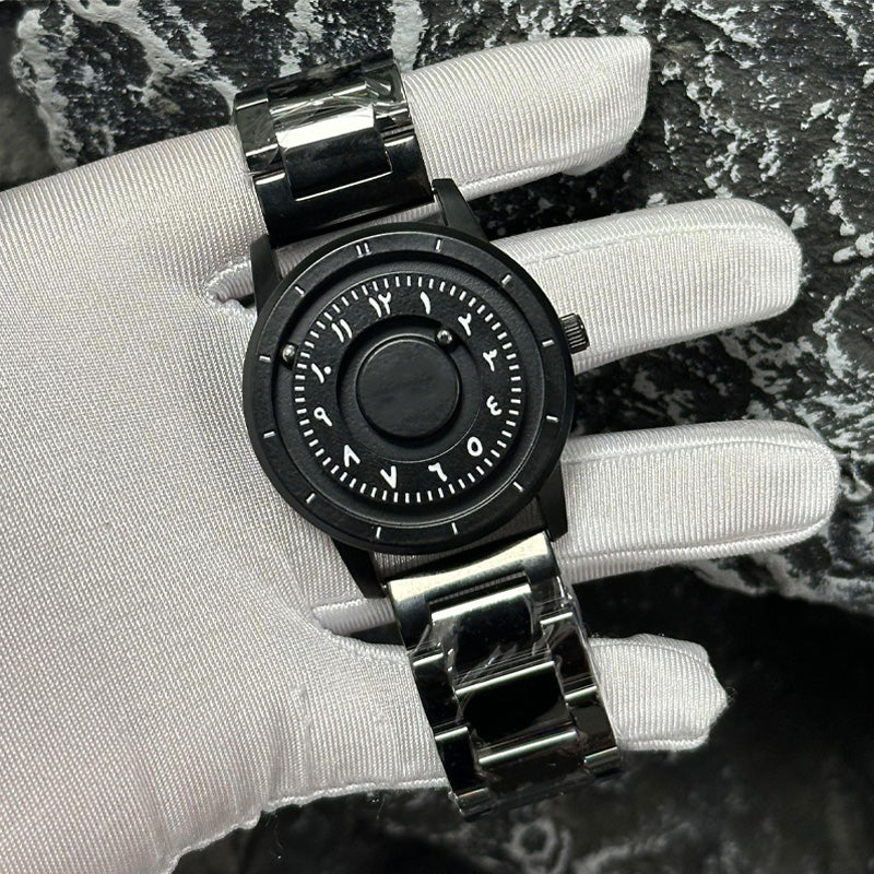 ⏳Tidsbegränsat specialerbjudande⏰Vattentät minimalistisk magnetisk klocka⌚