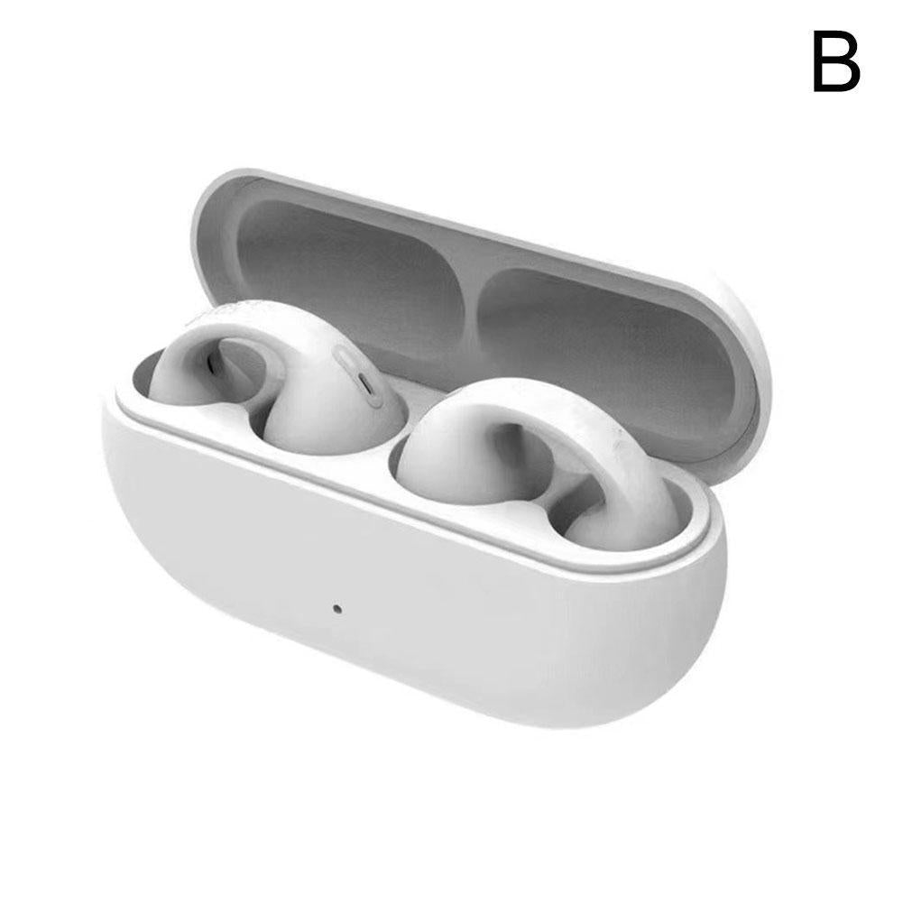 đ„ Sista dagen 49% OFF - TrĂ„dlösa vattentĂ€ta hörlurar med benledande öronclips